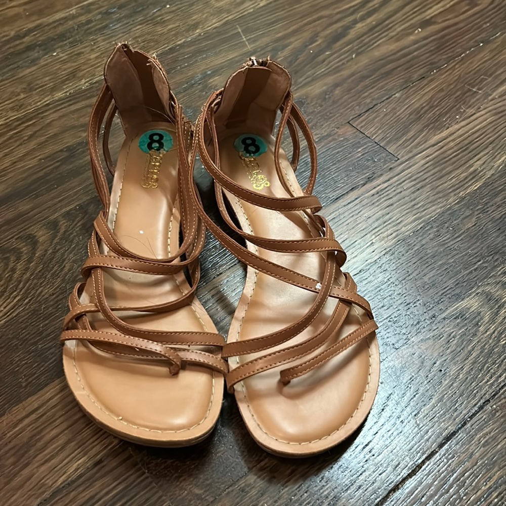 Carlos by Carlos santanna Sandal’s worn once, perfect condition.